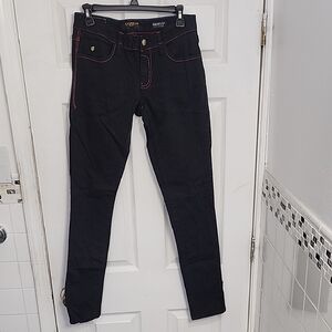 Vintage Rocawear Black & Red Skinny Jeans | Juniors 9